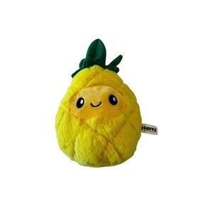 Goffa Plush Pinapple Food Stuffed Food Toy Medium Size Soft Yellow Green